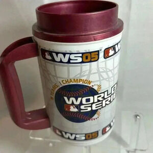 MLB 2005 World Series‎ ASTROS & SOX Authentic Cup from game-by Whirley